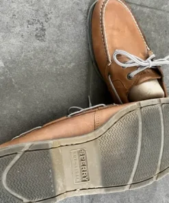 Loafers skinn, seglarskor