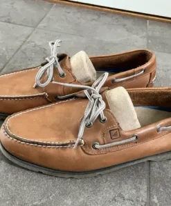 Loafers skinn, seglarskor