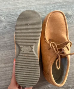 Lysebrun/sandfarvet loafers