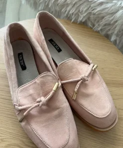Mokasyny w kolorze baby pink