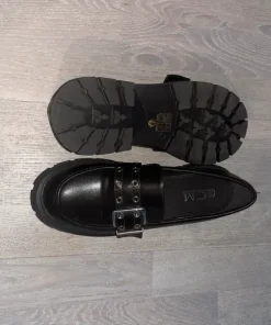 Mørkebrun loafers