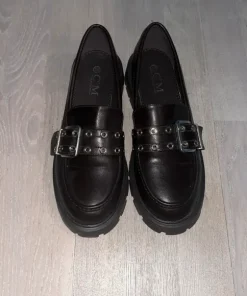 Mørkebrun loafers