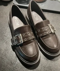 Mørkebrun loafers