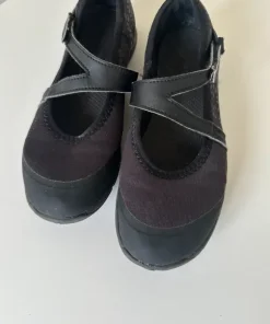 Mørkelilla sporty ballerina