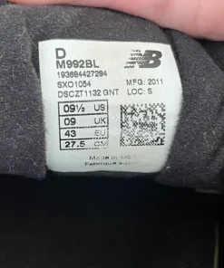 New Balance Made In USA 992