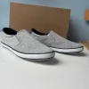 Nowe Tenisówki Slip-on Pier One | Rozmiar 41 | Szary Melanż | Casual