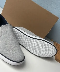 Nowe Tenisówki Slip-on Pier One | Rozmiar 41 | Szary Melanż | Casual
