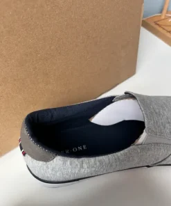 Nowe Tenisówki Slip-on Pier One | Rozmiar 41 | Szary Melanż | Casual