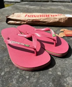 (NY) Havaianas rød (Brazil logo) str. 43-44