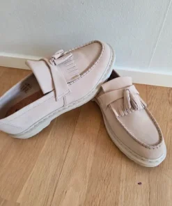 NYA Dr Martens Adrian Mono loafers tofsar fest bröllop mocka stl 47
