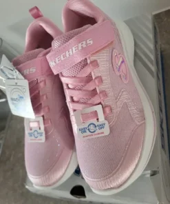 Nye lyserøde glimmer skechers