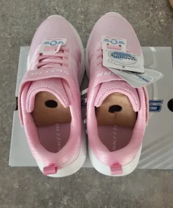 Nye lyserøde glimmer skechers