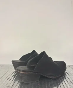 Our Legacy Mules, Leather, Black, Size 41