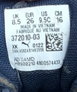 Puma sneakers barn – stl 26 – blåa – bekväma