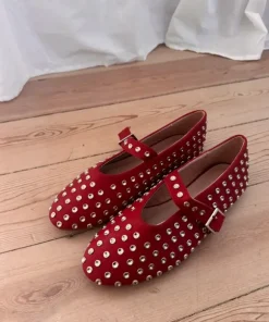 Røde ballerinaer