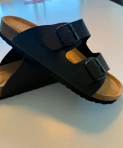 Sandaler, herre, str. 42, sort