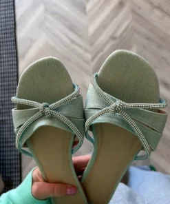 Sandaler i denim