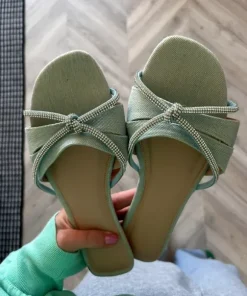 Sandaler i denim