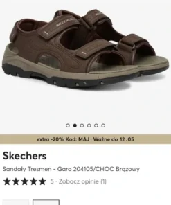 Sandały męskie skechers