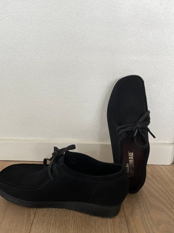 Sko - sorte Clarks originals