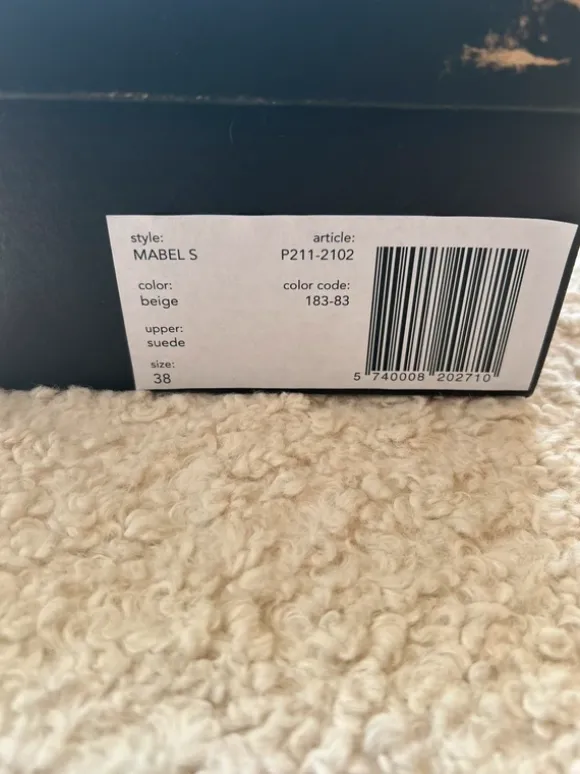 Sko beige