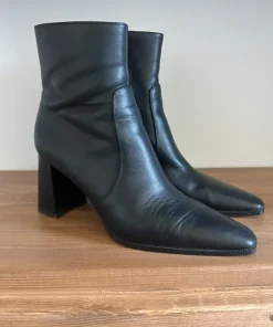 Skórzane botki Mango 39