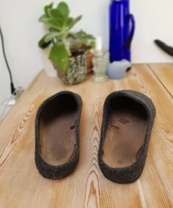 Slippers i uld
