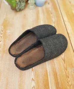 Slippers i uld
