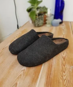Slippers i uld