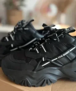 Sneakersy na grubej podeszwie Steve Madden fatale black 39