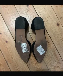 Spetsiga ballerina skor