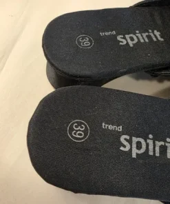Spirit paljett sandalett bekväm minimal elgans inneskor party sommar 39