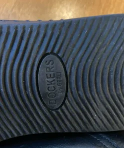 Svart läder loafers Dockers 43