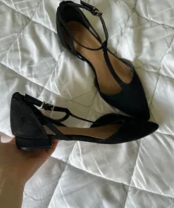 Svarta festskor storlek 4 (36-37)