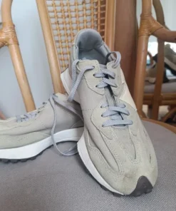 Szare beżowe new balance the inteligent choice model 327 rozmiar 40 brązowe