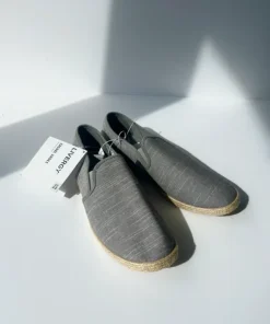 Szare espadryle męskie r. 44