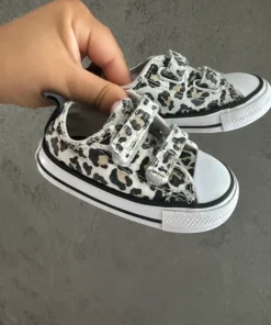 Trampki na rzepy Converse panterka 20