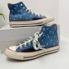 Trampki wysokie Converse Chuck Taylor męskie materiałowe niebieskie R.42,5