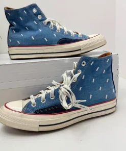 Trampki wysokie Converse Chuck Taylor męskie materiałowe niebieskie R.42,5