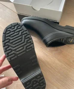 Træsko sort