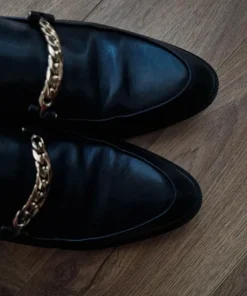 Vagabond - mokasyny skóra leather Frances chain loafers wiosna premium casual chic classy