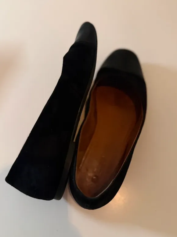 Vagabond ballerinas skinn