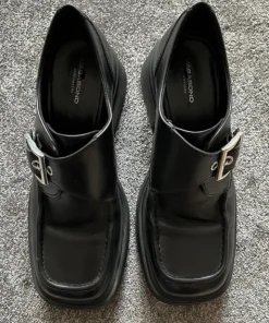 Vagabond skor, svart läder, 39