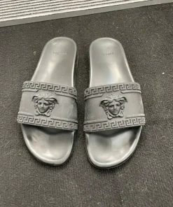 Versace pool sliders size 43