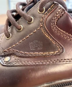 Vintage läderskor i storlek 40