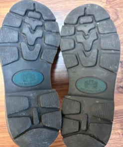 Vintage läderskor i storlek 40