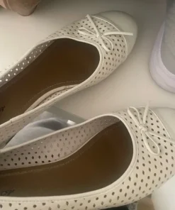 Vita Ballerina skor