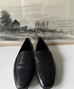 WERA minimalistiska loafers - svarta - 36