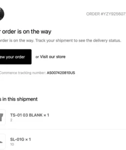 Yeezy / YZY slides (SL-01) - size 10 / 44.5 - grey / szary