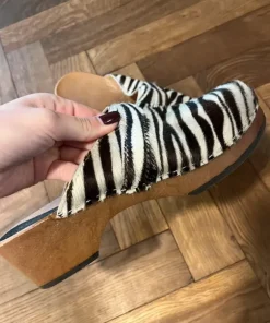 Zebra træsko